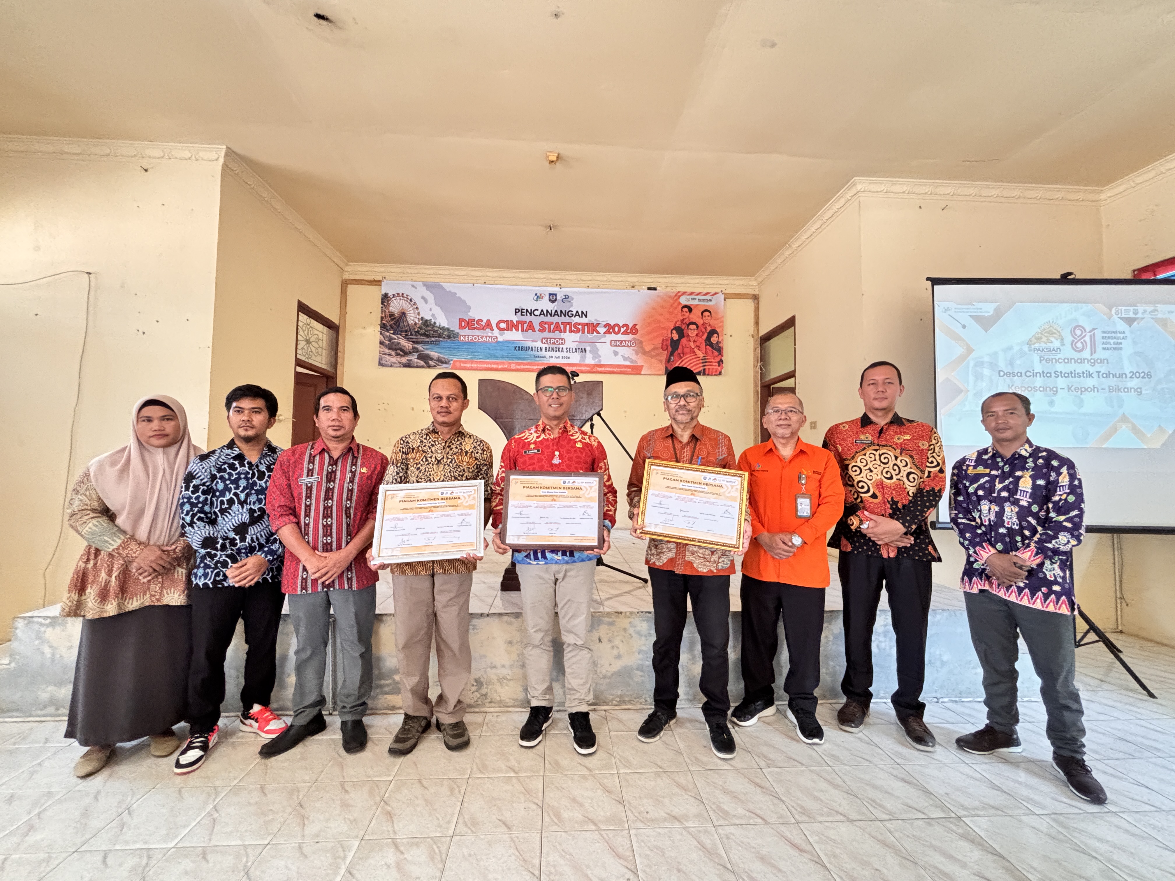 Foto Bimtek Agen Statistik